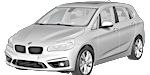 BMW F45 P0B5B Fault Code